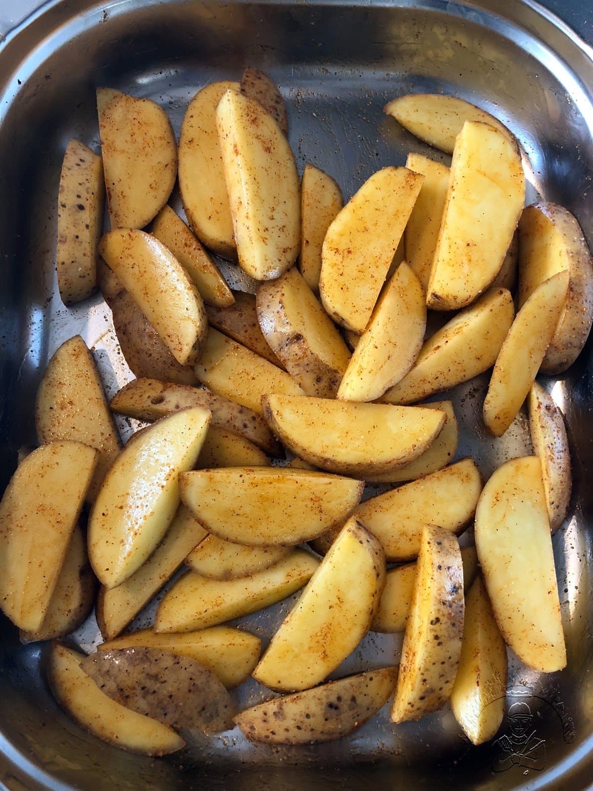 gewürzte KartoffelWedges GGGrillen