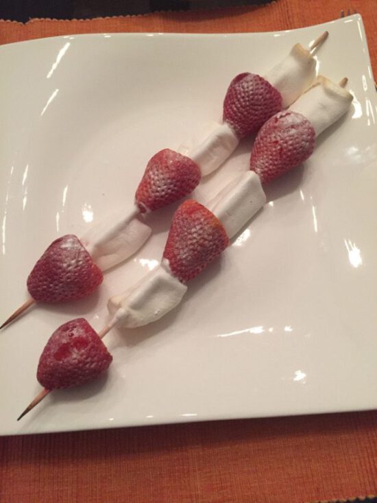 Erdbeer-Marshmellow-Spieße - GG-Grillen