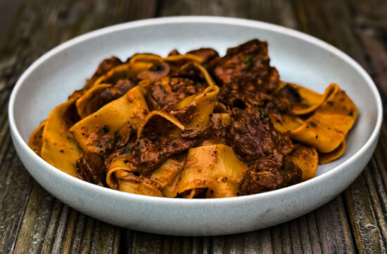 Rinderragout mit Pappardelle