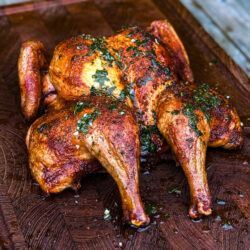 Roadkill Chicken vom Smoker